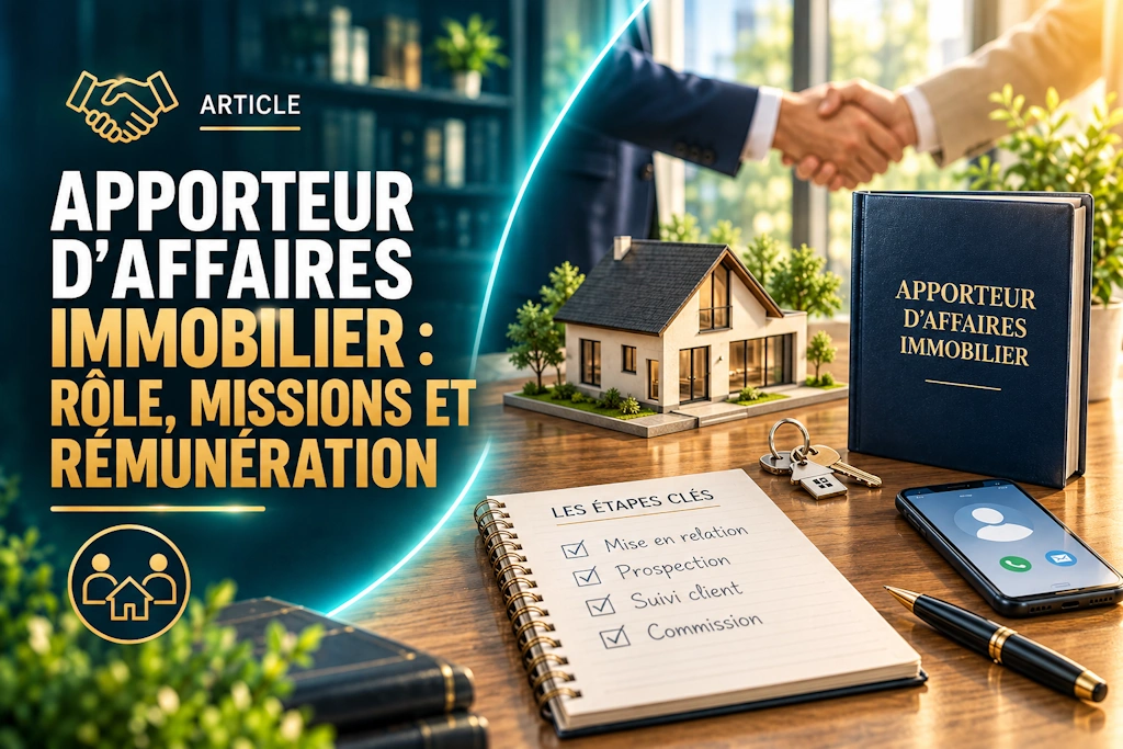 Apporteur d'affaires immobilier et loi Hoguet : mise en relation et rémunération
